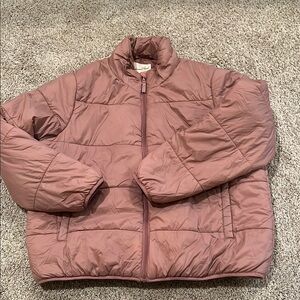Pink Puffer Jacket